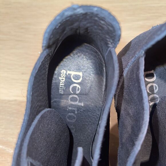 Pedro Garcia Chenoa Black Suede Bootie 38.5 - Picture 8 of 8